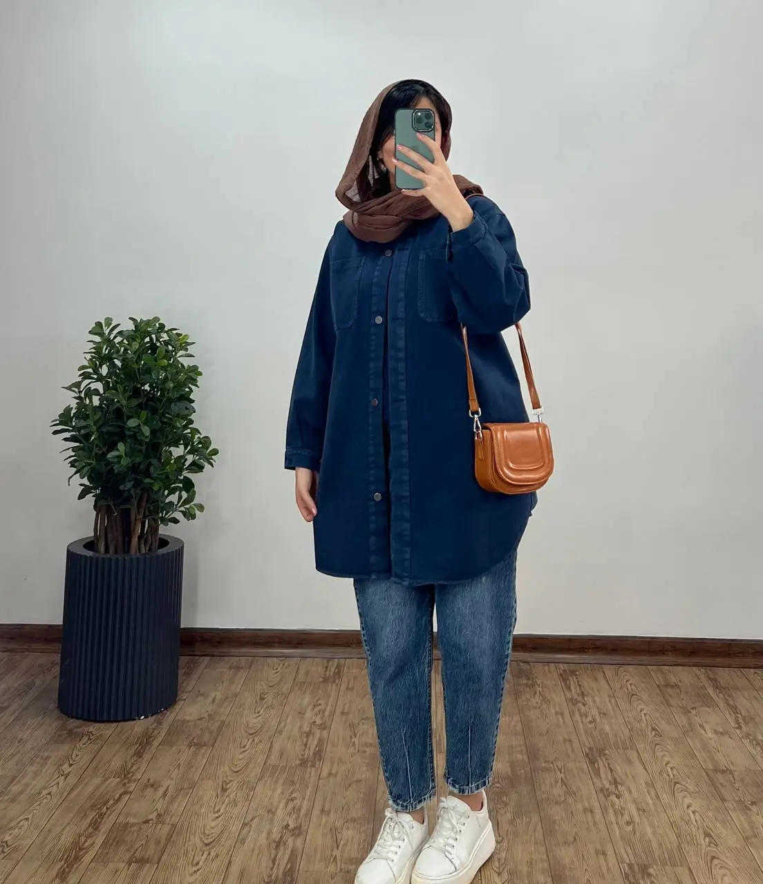 مانتو کتان پاییزه کارن